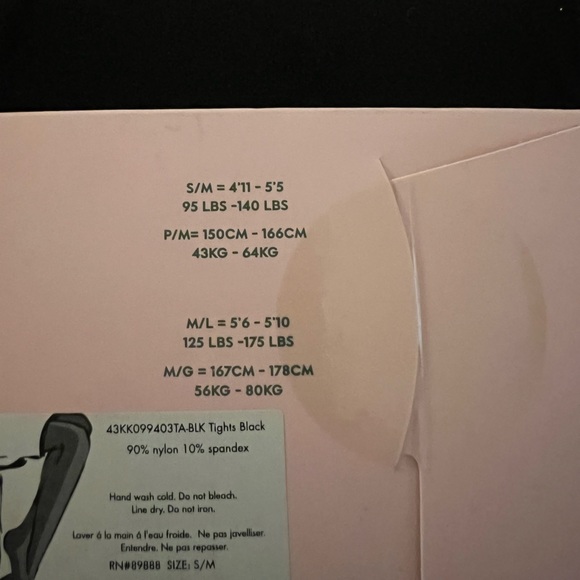 Kate spade tights small NWT - Picture 3 of 4